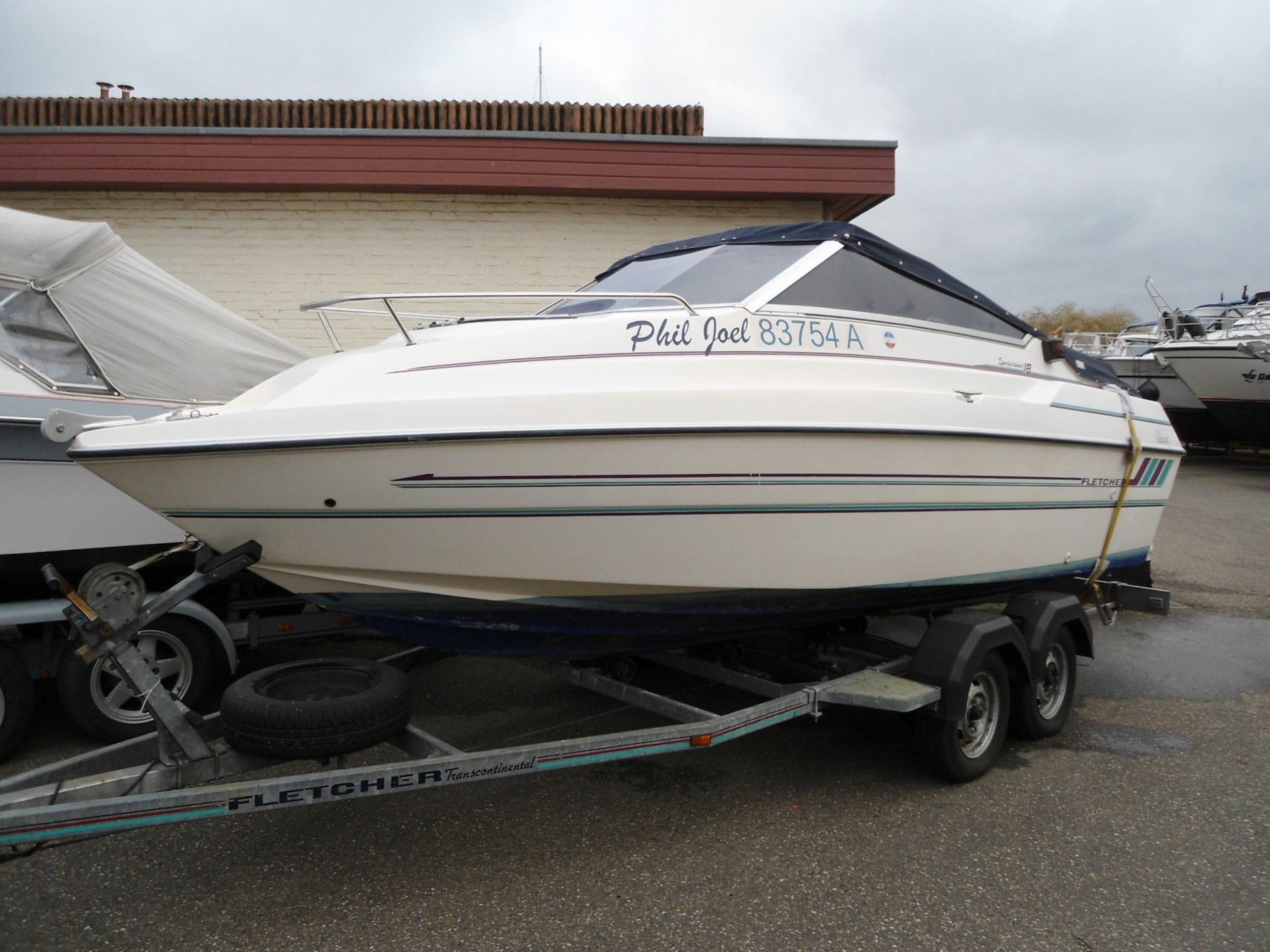 Fletcher 18 (motor 2008, Incl. Trailer!) 